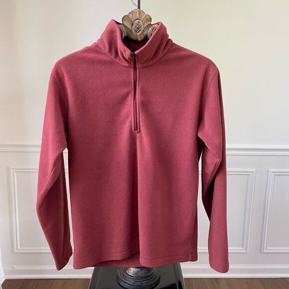 Cabela’s Lightweight Fleece 1/4 Zip Pullover Shirt Clay S - Picture 2 of 7